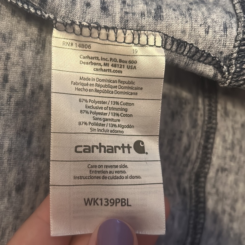 Lightweight Carhartt Zip Up Jacket - image 4